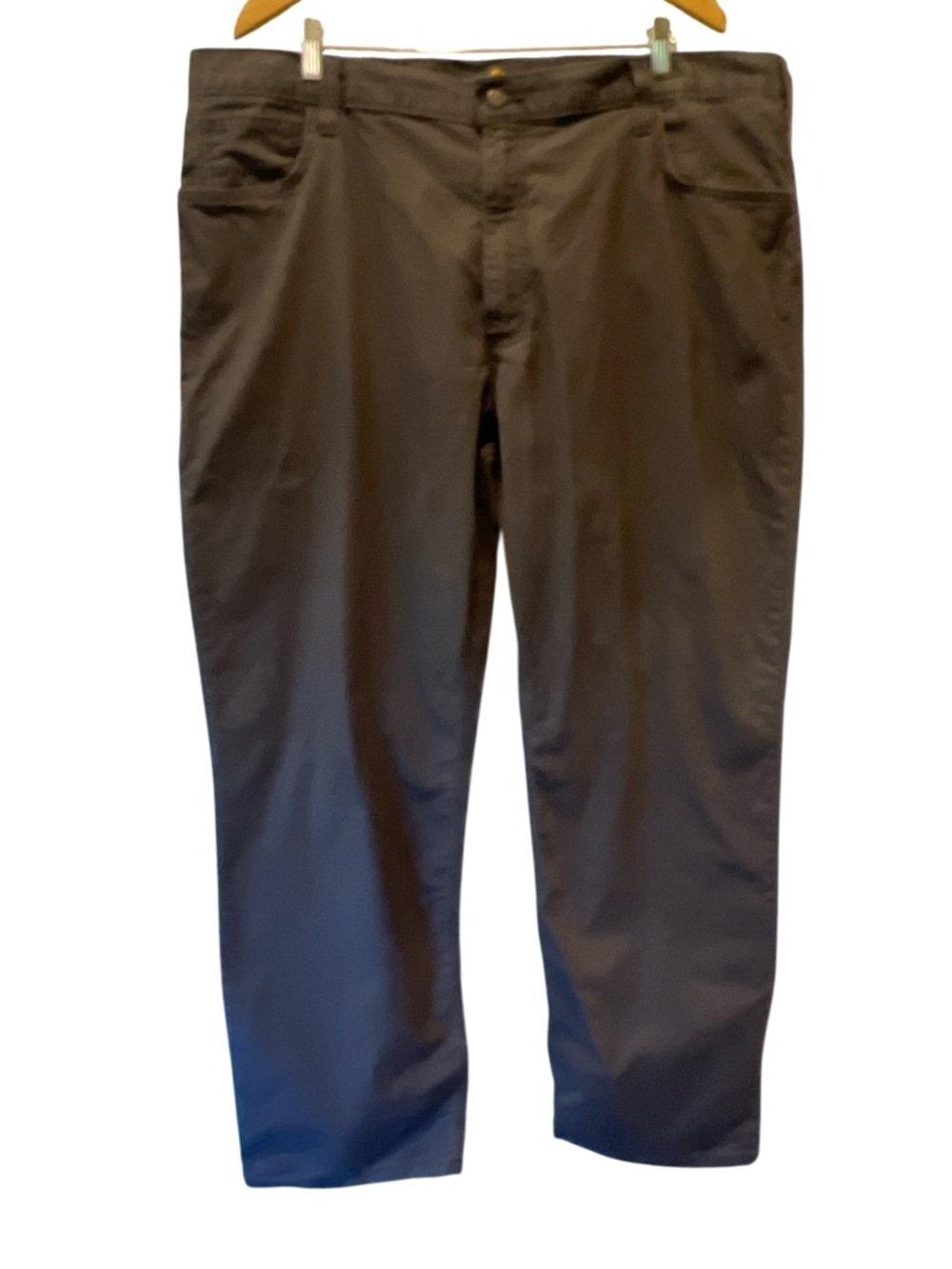 Carhartt Men’s Gray Work Pants Size 42 Relaxed Fit Durable Utility